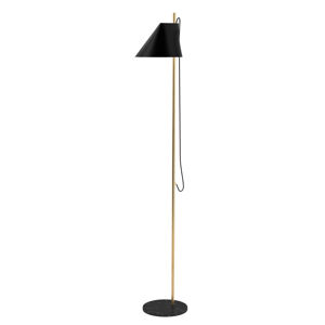 Louis Poulsen Louis Poulsen stojací lampa Yuh Brass mramor černá