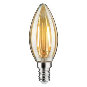 Paulmann Paulmann LED svíčka E14 2W 1 900 K zlatá DC 24V