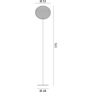 Rotaliana 1FWF2G0163EB0 Stojací lampy