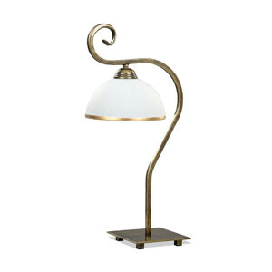 EULUNA Stolní lampa Wivara LN1, klasický design, zlatá